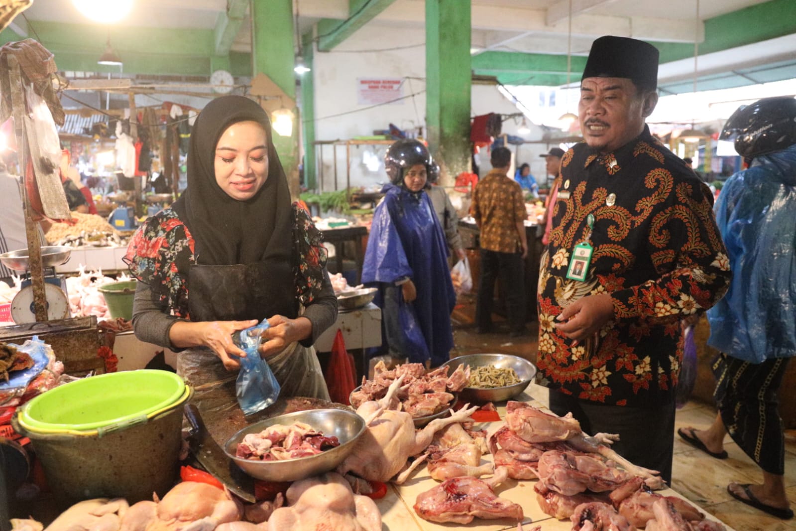 Satgas Pangan Kota Pontianak Pantau Harga Jelang Imlek ke Sejumlah Pasar