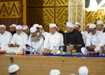 Maulid Nabi dan Milad Pertama Majelis Ashabul Maimanah di Rumah Adat Melayu Kalbar