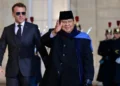 Presiden Macron Sambut Prabowo di Istana Élysée dalam Jamuan Makan Malam Pribadi